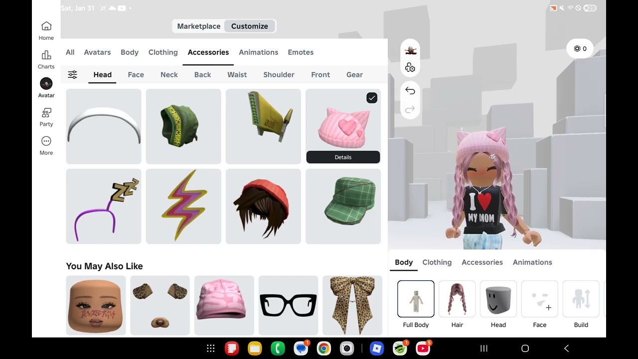 Me the moment my mom Wants to see my avatar
