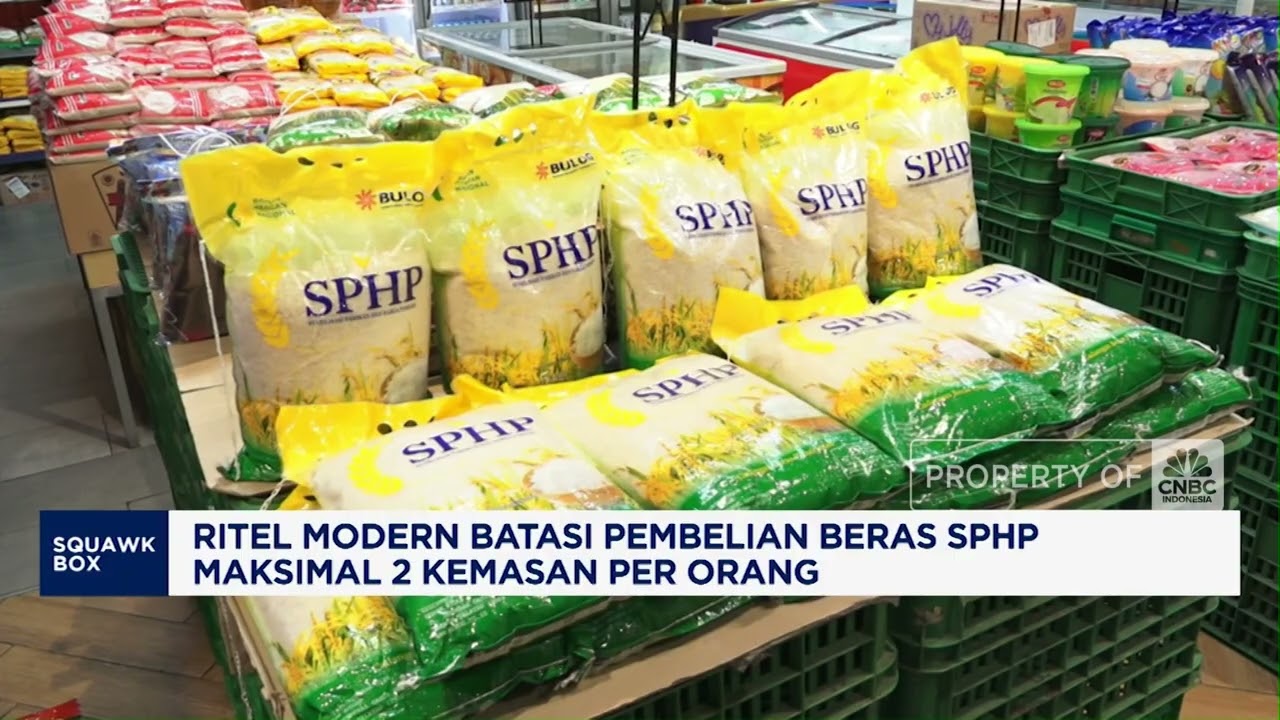 Ritel Modern Batasi Pembelian Beras SPHP Maksimal 2 Kemasan Per Orang