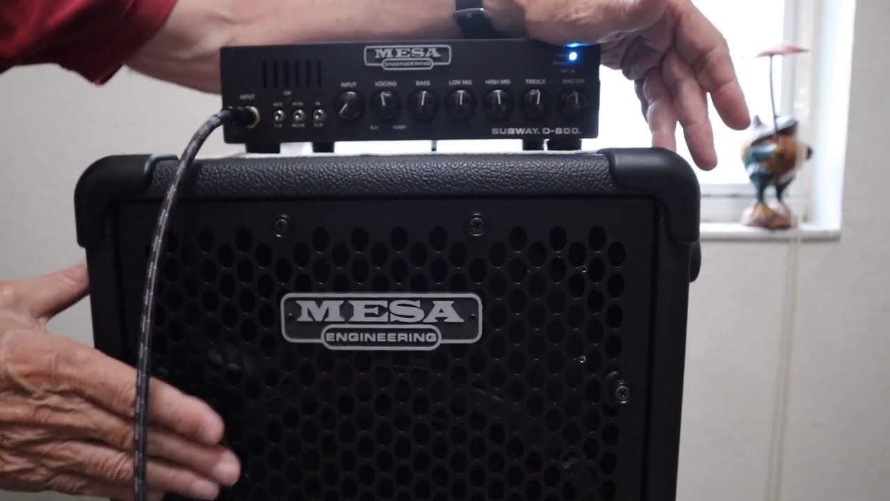 Mesa Subway D 800 head and Subway 112 cabinets