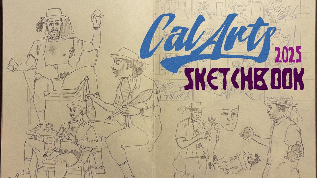 Accepted CalArts Sketchbook 2025 | Molly Mock