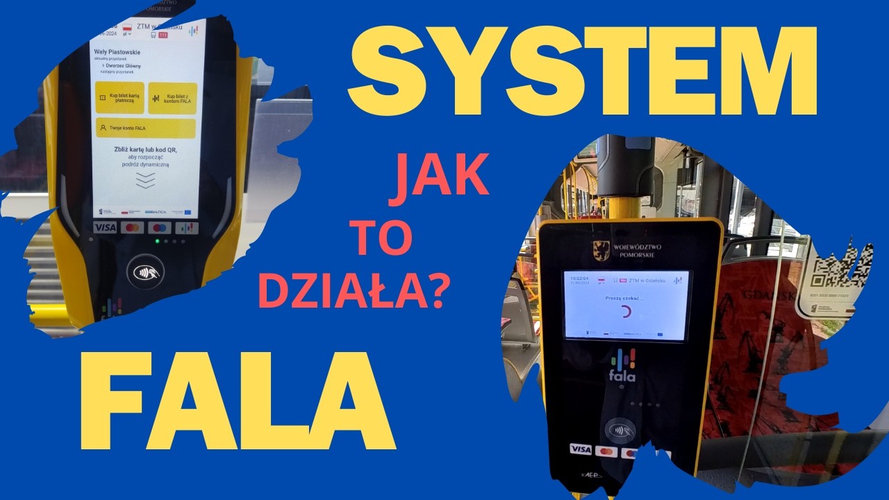 System FALA - podstawowe informacje, zakup biletu, obsługa falomatu