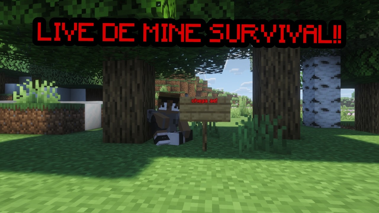 CONSTRUINDO A NOVA BASE!!! 2 - Minecraft