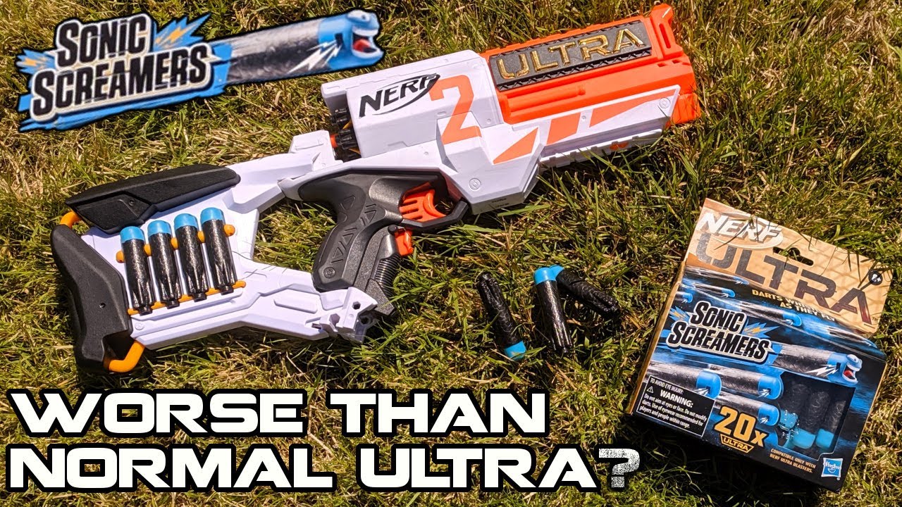 NERF Ultra Sonic Screamers Darts... are EVEN WORSE?