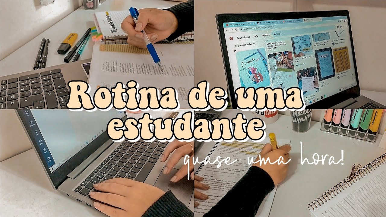 ROTINA DE UMA ESTUDANTE | Quase uma hora + uma semana comigo