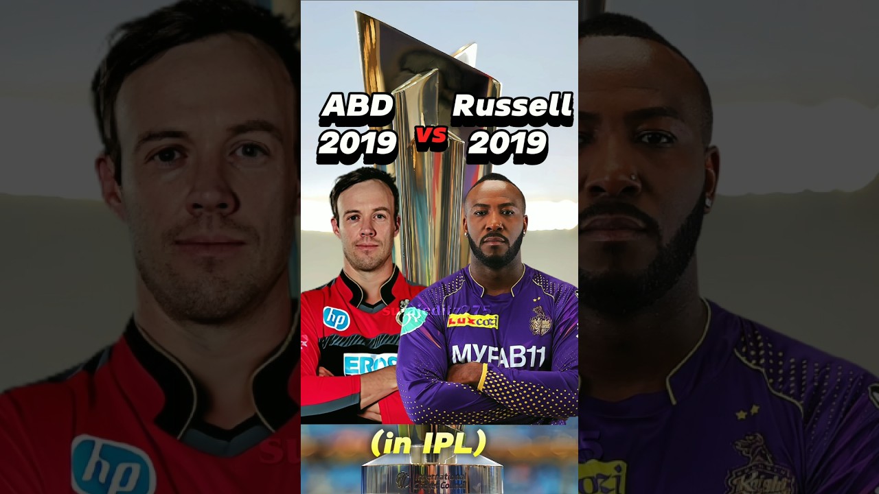 Ab Devilliers(2019) vs Andre Russell(2019) in IPL🔥