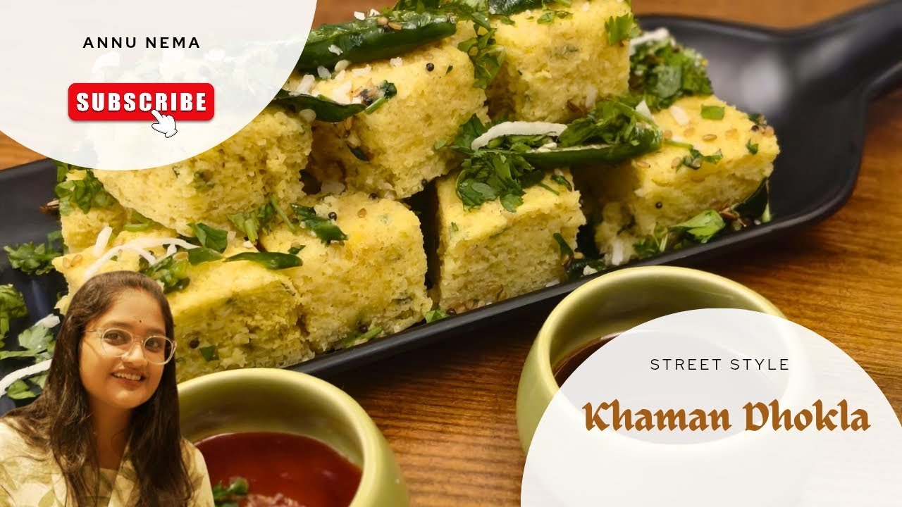 Soft Masala Khaman Dhokla Recipe | No Curd No Suji | Easy Steamed Snack
