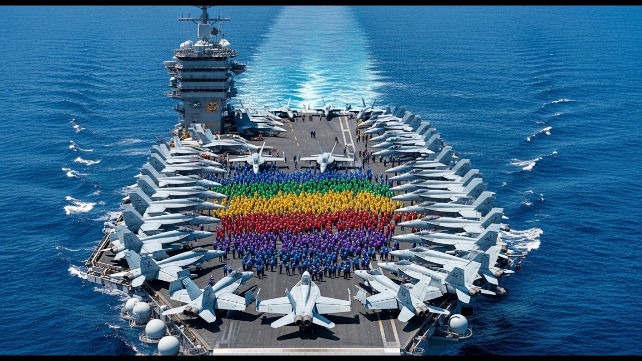 Iran on High Alert as U.S. Warships and F-35, F/A-18 Jets Move Into the Red Zone