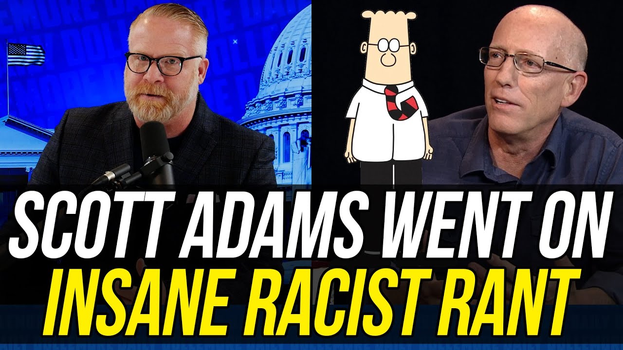 Scott Adams (the Dilbert Guy) Just Went FULL RACIST in YouTube Rant!!!