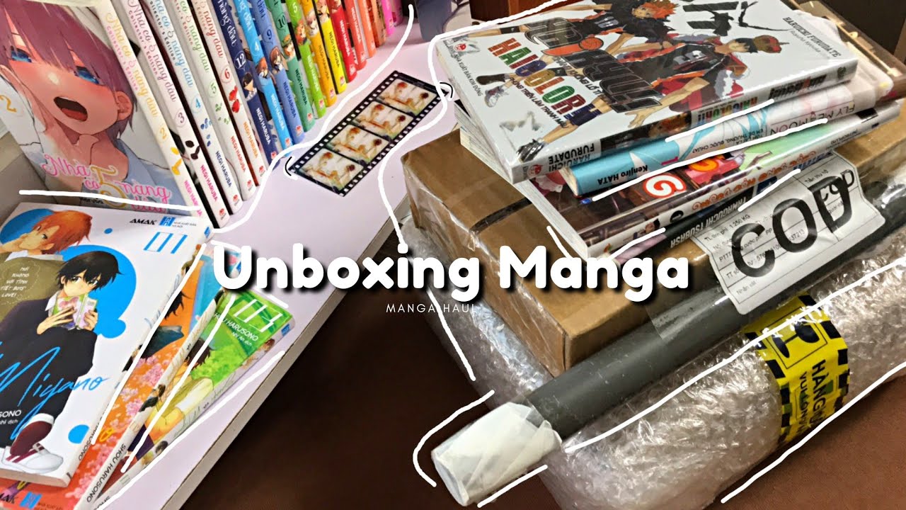 Unboxing Manga + Manga Haul 💐 Tháng này mình đã chi khá khá tiền vào các tựa mới của các nhà =)))