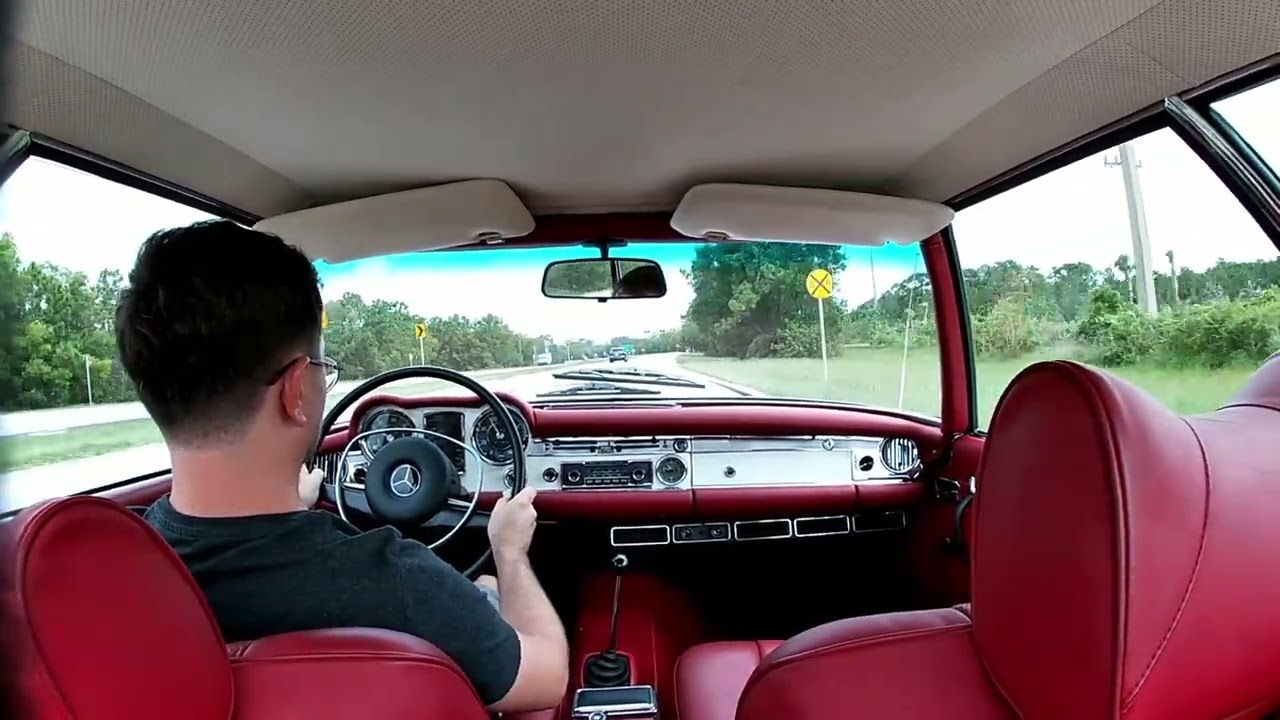 1971 Mercedes 280 SL Drive Video
