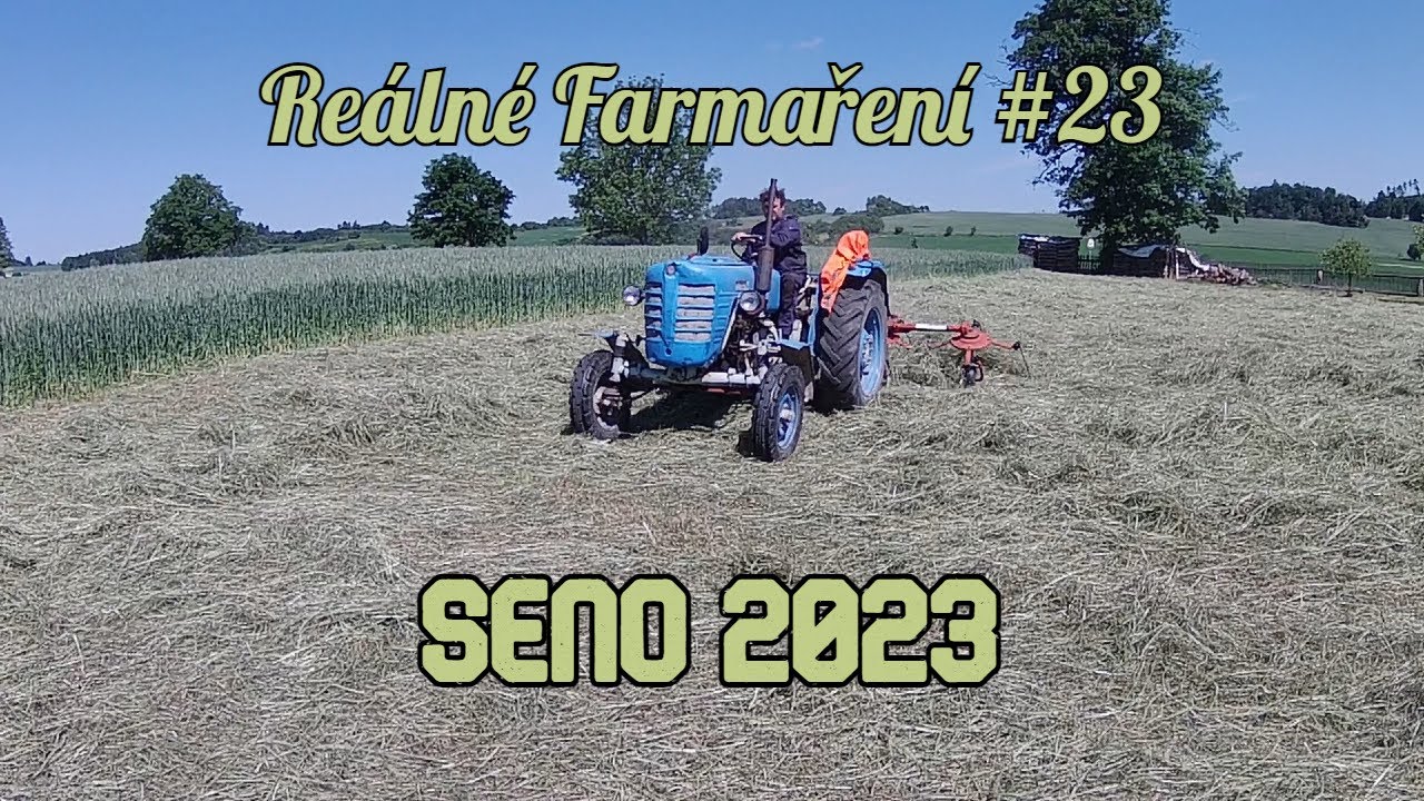 [Reálné Farmaření] #23 Seno 2023