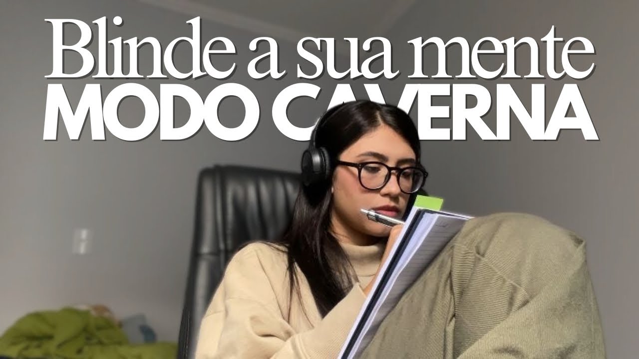 como fazer o MODO CAVERNA me ajudou a ser CONFIANTE (e pode te ajudar também)