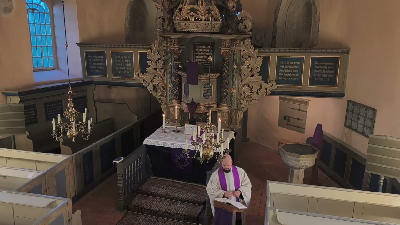 Ev. Vesper in der Fastenzeit - Aufnahme vom 17. März 2026 in Bötzow