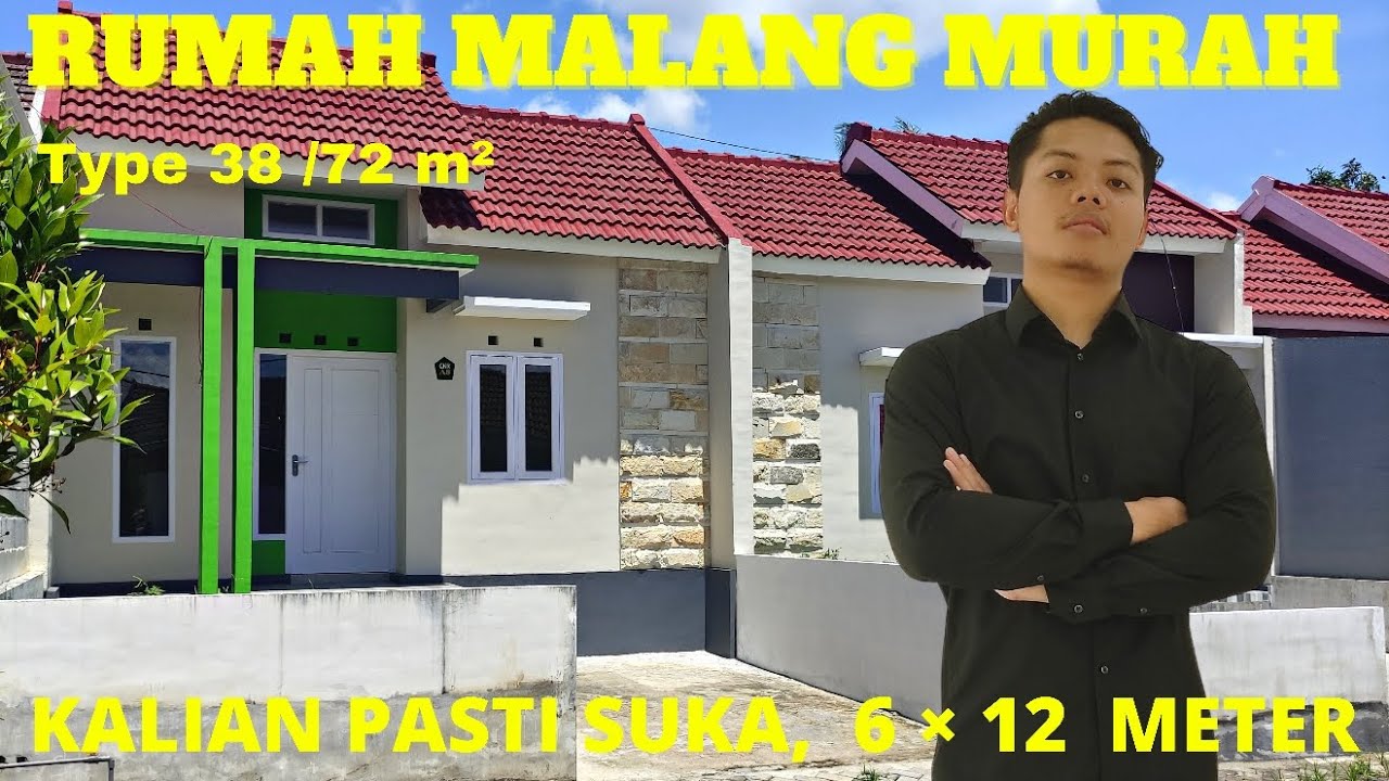 Rumah Malang Murah Dijual Cepat ❗Luas 6 × 12 meter 😱 Lokasi Strategis Kota