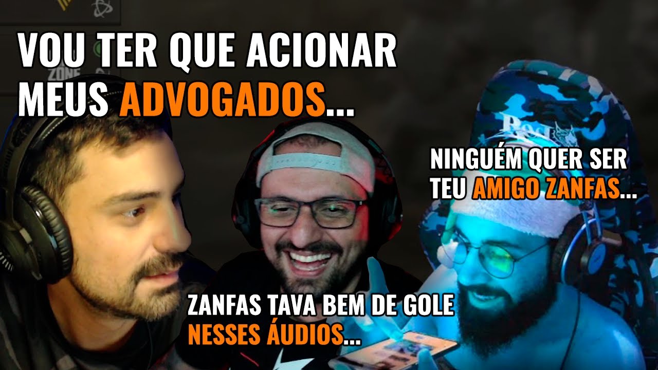 ESSES AUDIOS DO ZANFAS ESTÃO FAZENDO SUCESSO (SMZINHO) (FABIOCOG)