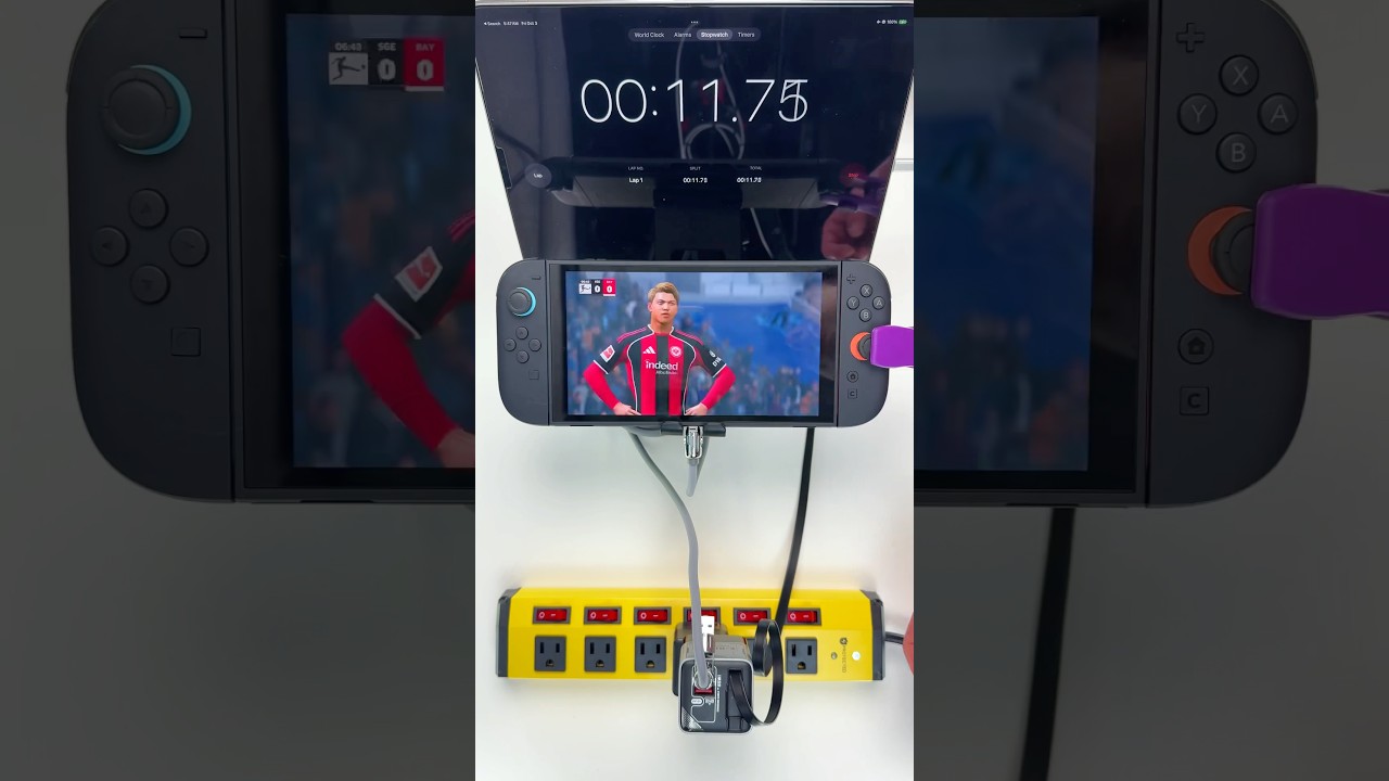 Тест срока службы батареи FC 26 Switch 2 #fc26 #nintendoswitch2 #switch2