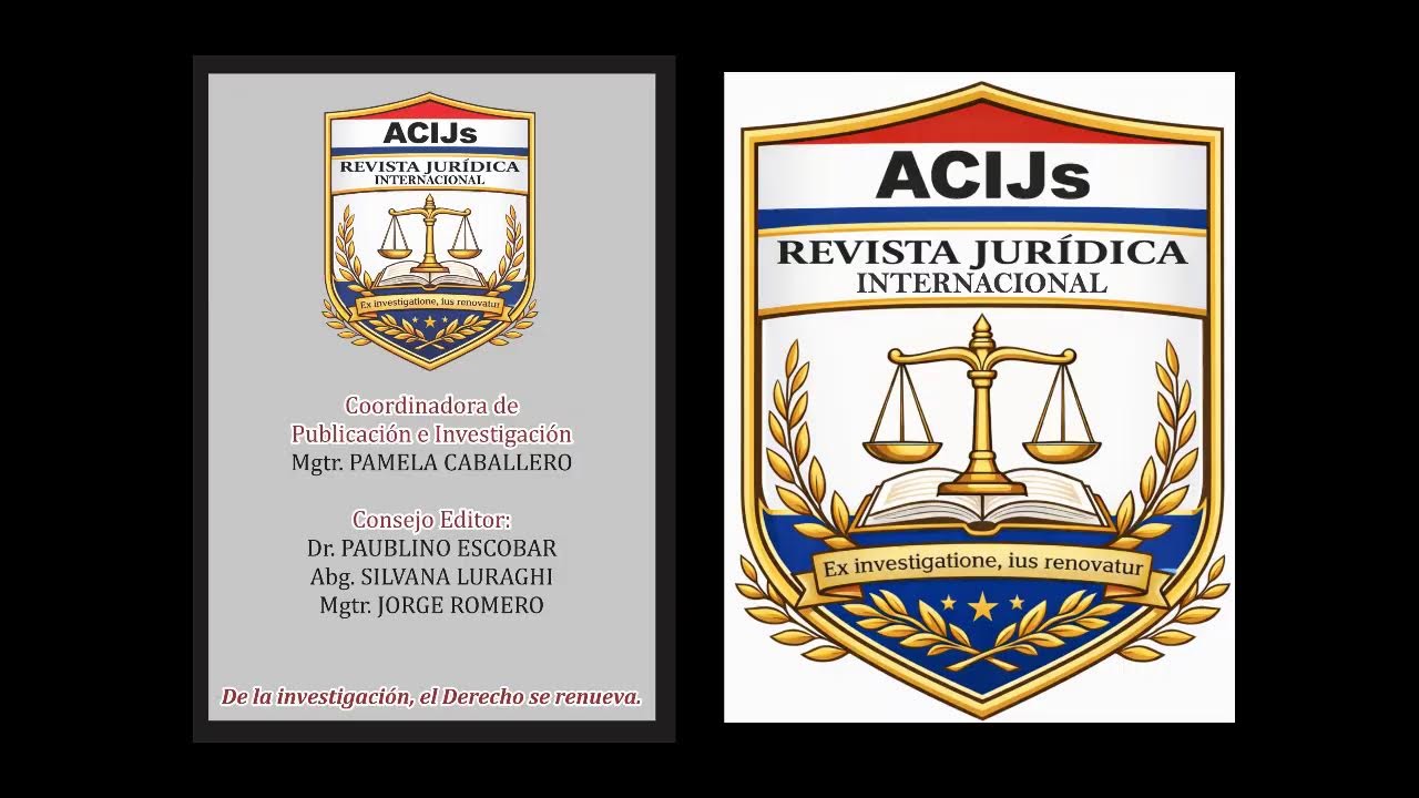 Lanzamiento de la Revista Juridica Internacional
