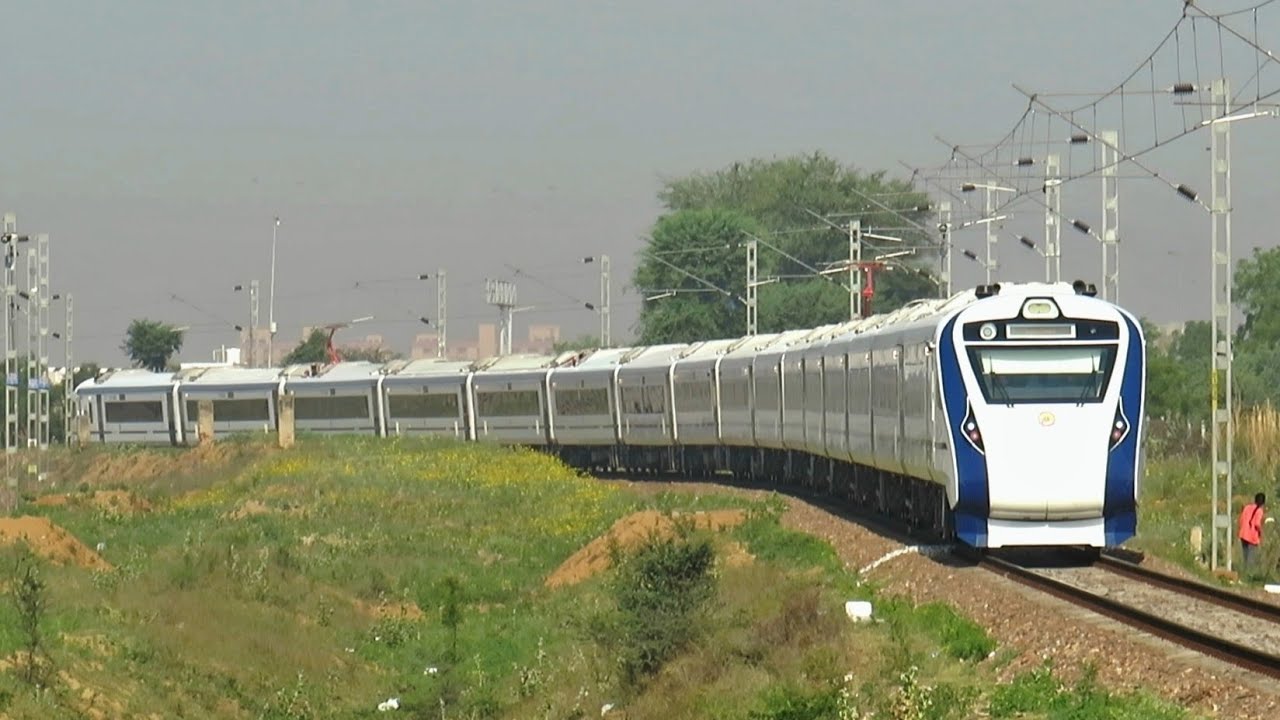 High Speed Trains Vande Bharat Express , Agra Fort SF , Hisar Express
