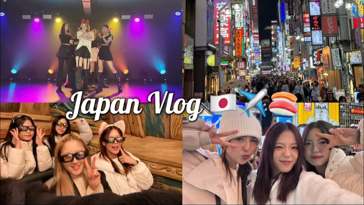 JAPAN VLOG ✈️ FCLIVE, Tokyo, Osaka, & moments that made me smile~ 🍡🇯🇵 (Chinese ver)