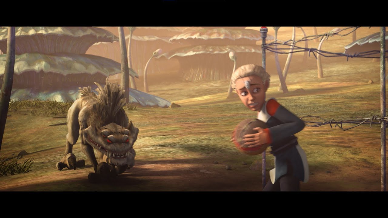 Omega Attacked by Nexus Star Wars The Bad Batch Season 1 Episode 2 