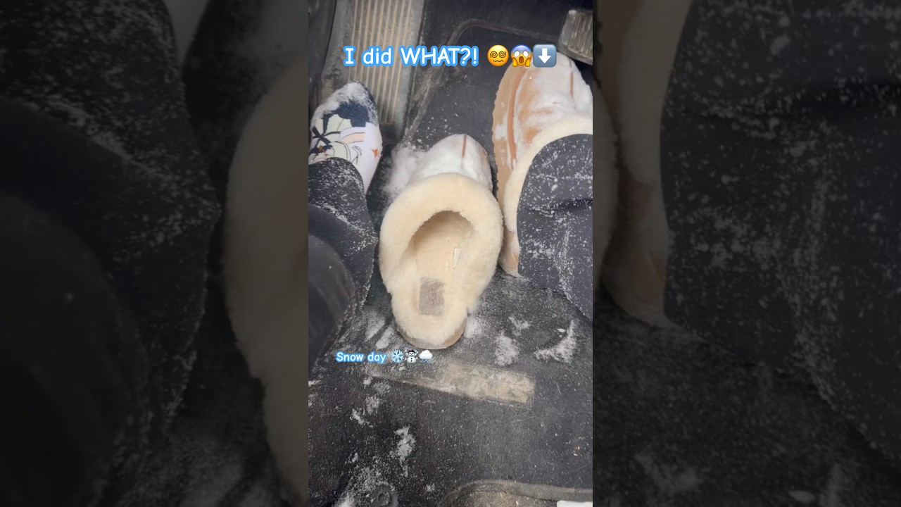 POV: that girl who wears Ugg slippers in ANY weather… 🤦🏼‍♀️ #snow #canada #trending #shortvideo