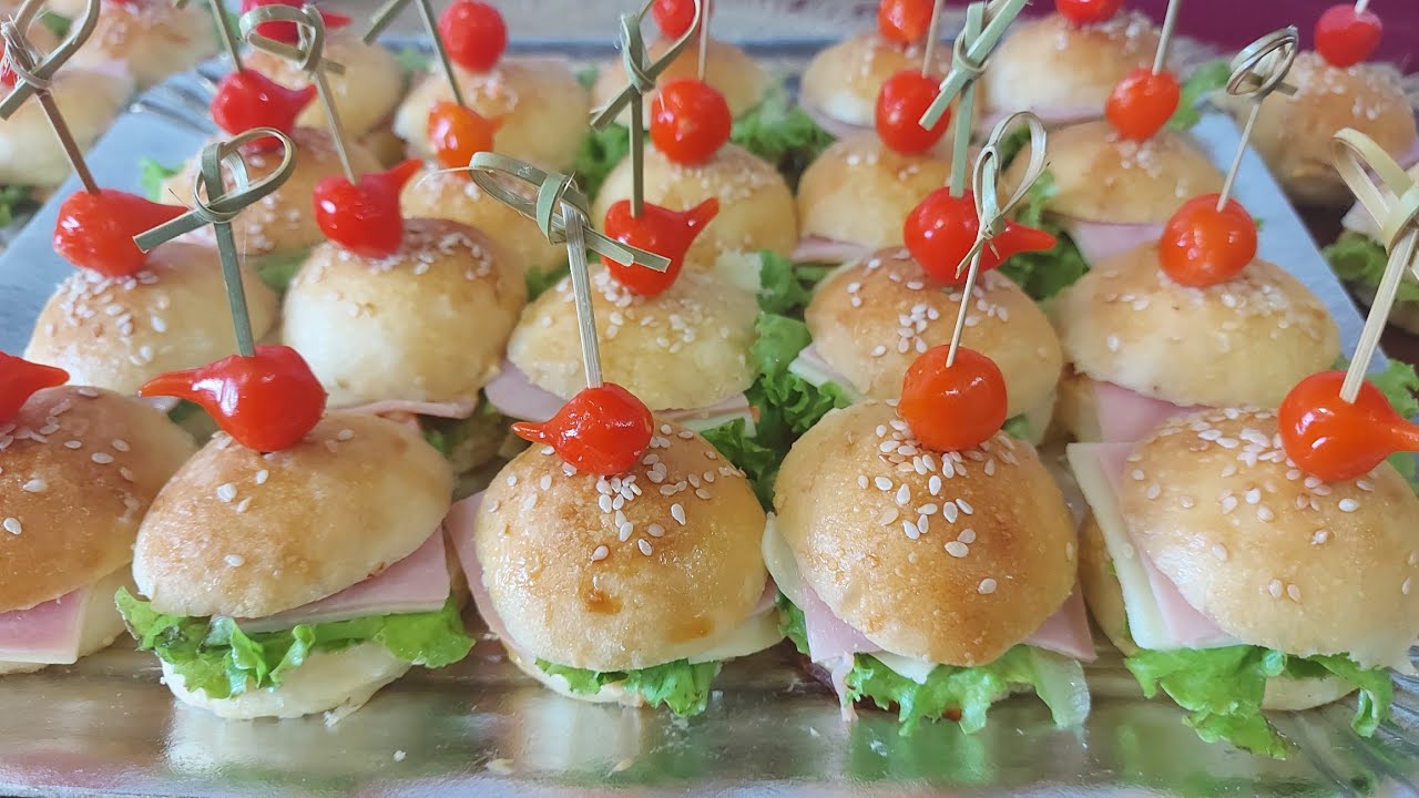 MINI SANDUÍCHE PARA FESTA! Dicas e segredos para congelar, descongelar e assar.