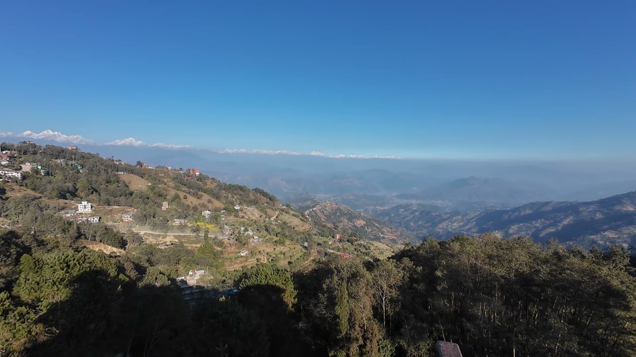Mountain view from Nagarkot