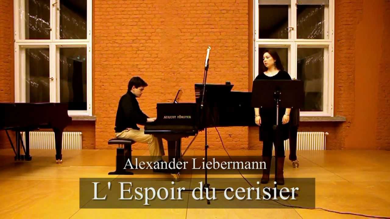 Alexander Liebermann - L' Espoir du cerisier (HD & Subtitles)