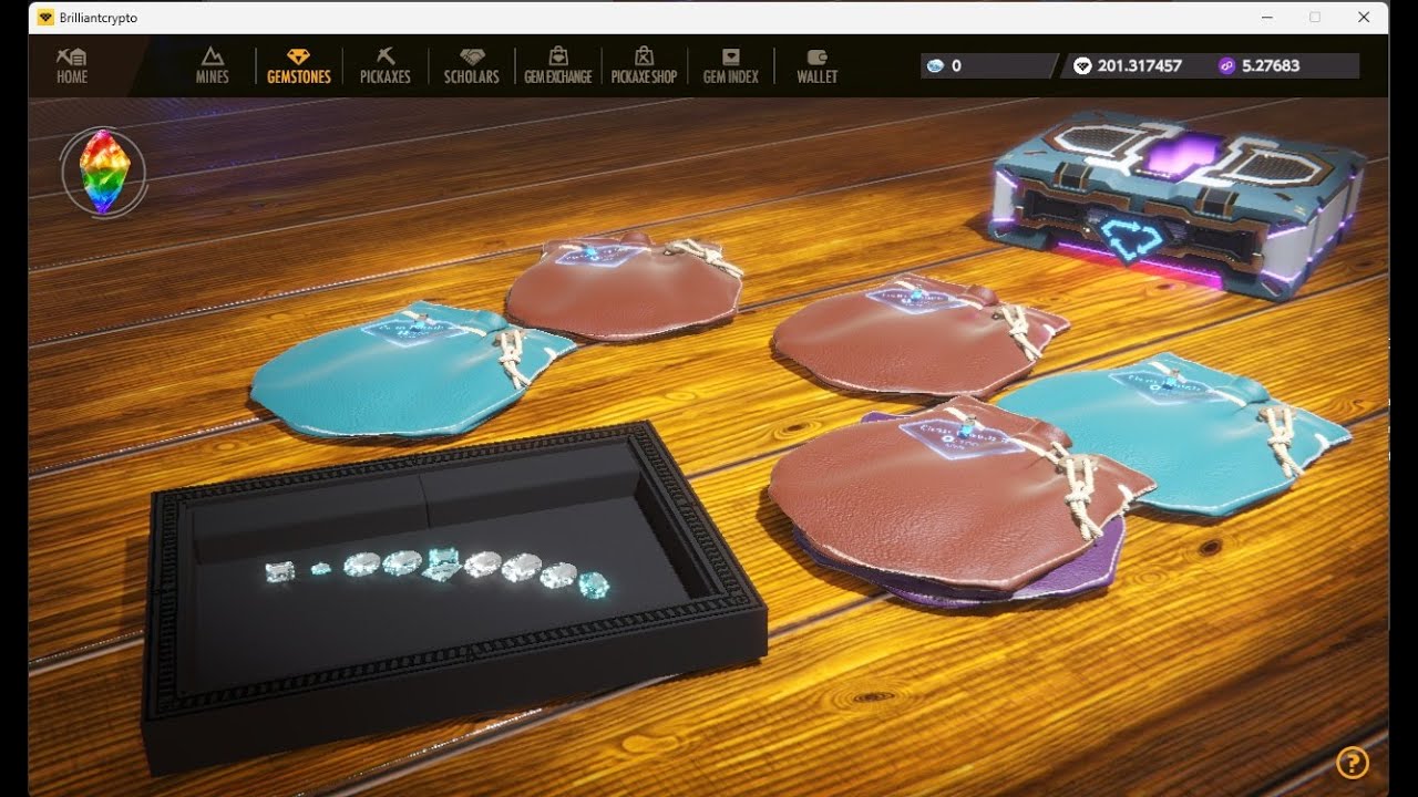 Mining Mountain Using ticket Brilliant Crypto