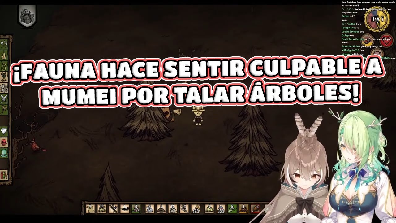 Tiernos conflictos en el primer Collab entre Fauna y Mumei! [Hololive] [Sub. Español]