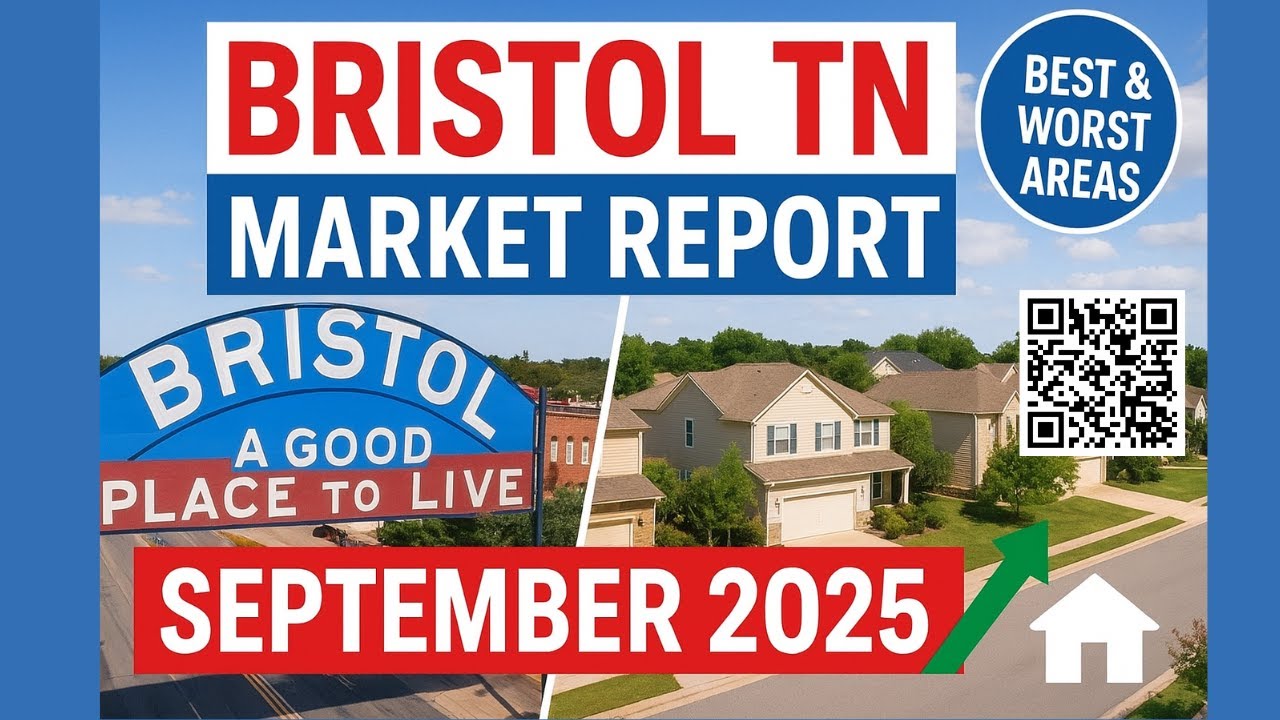 September 2025 Bristol TN Housing Market Report | Best Areas, Hidden Gems, & What to Avoid