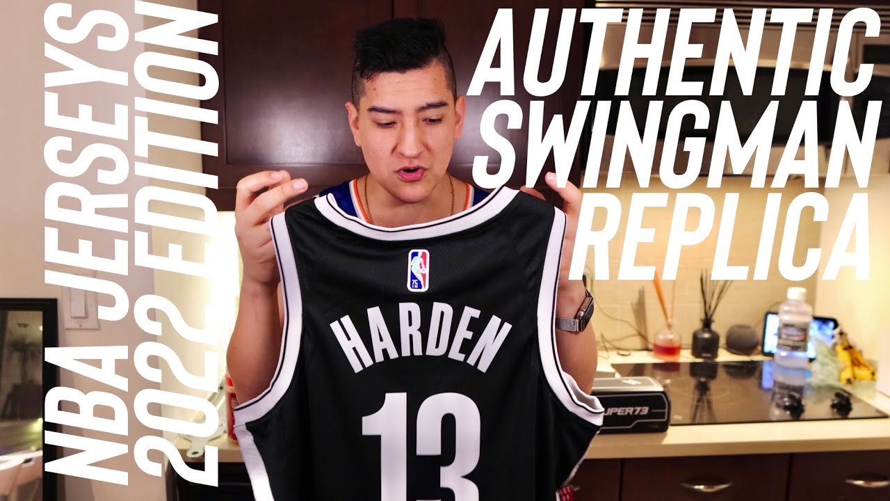 NBA Jerseys (2022 Edition) Authentic vs Swingman vs Replica (Now Called FastBreak)