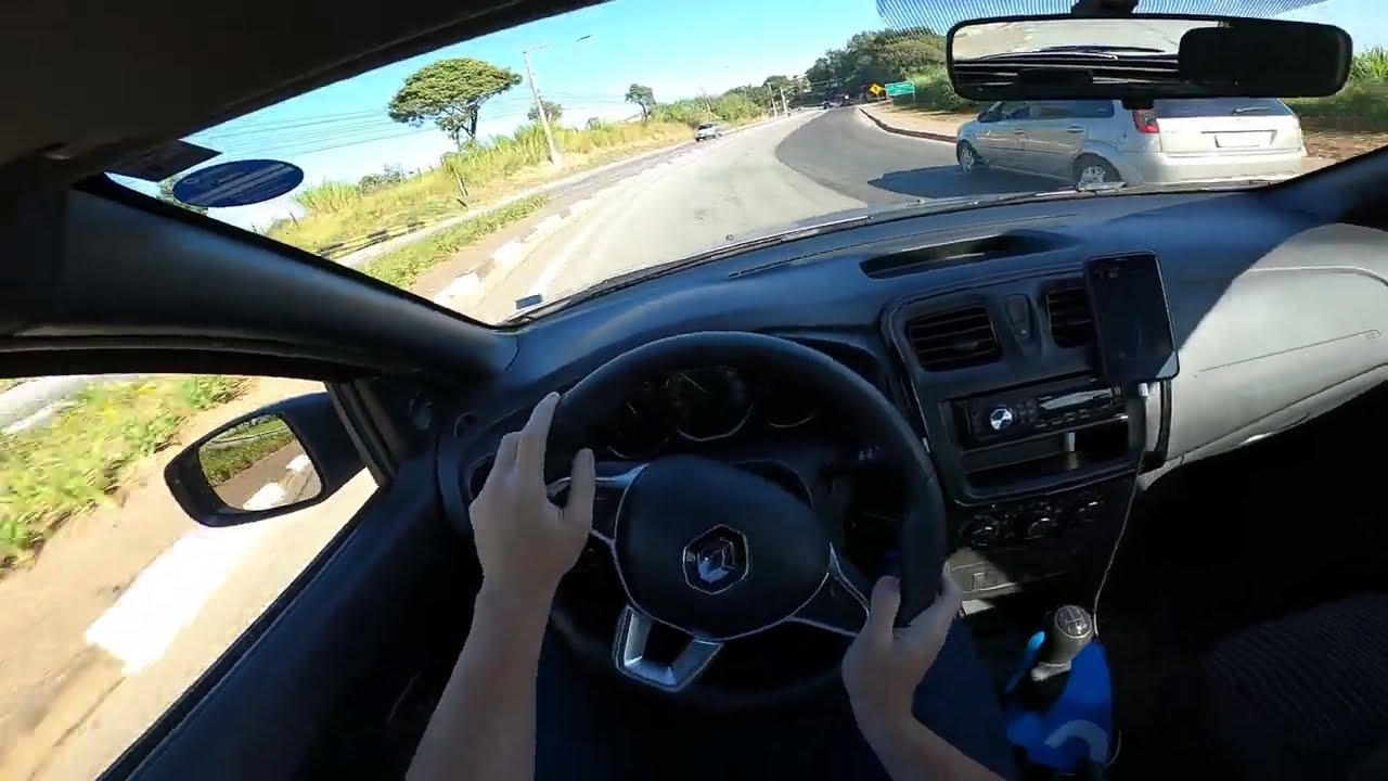 TESTE MISTO CIDADE/ESTRADA | RENAULT SANDERO LIFE 2021 1.0 82 CV 10 KGFM