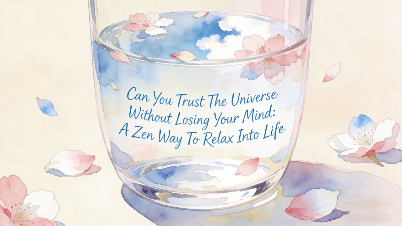 Can You Trust The Universe Without Losing Your Mind：A Zen Way To Relax Into Life
