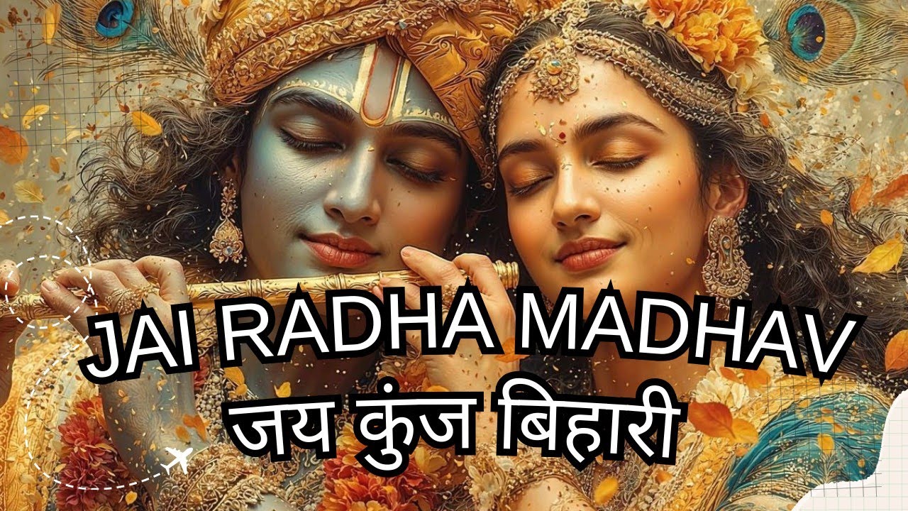Jai Radha Madhav, Jai kunj bihari, |#krishnabhajan  #bhajan #religion
