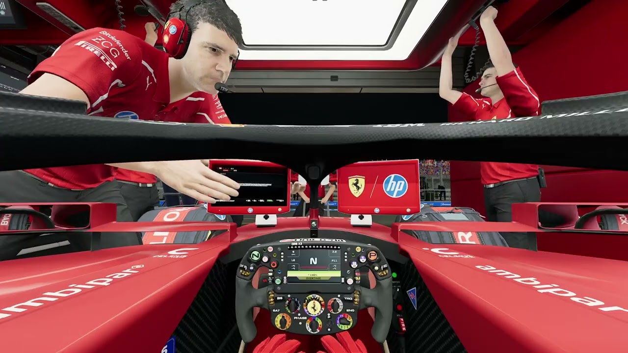 F1 2025 Ferrari Karrier mód Katar verseny hétvége