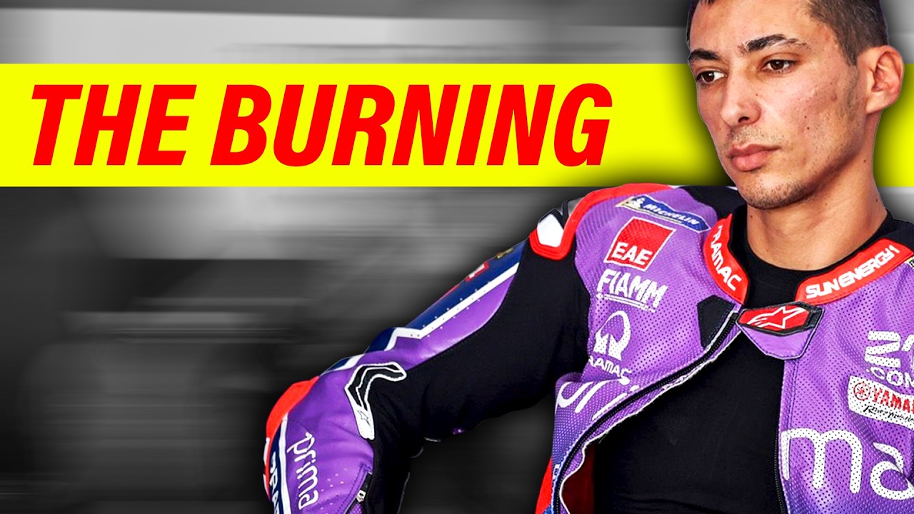 THE BURNING OF TOPRAK #marcmarquez #motogpnews #yamahamotogp #toprakrazgatlioglu