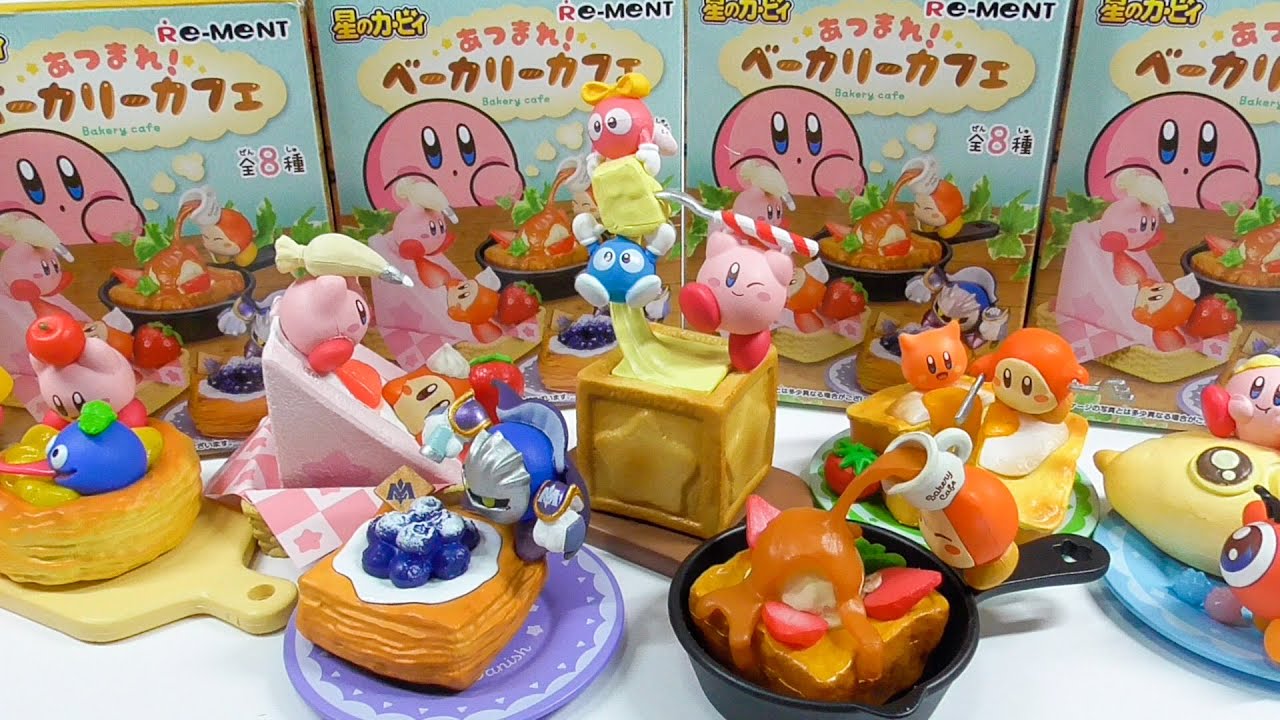 星のカービィ あつまれ！ベーカリーカフェ Kirby the Star Bakery Cafe All kinds Re-MeNT