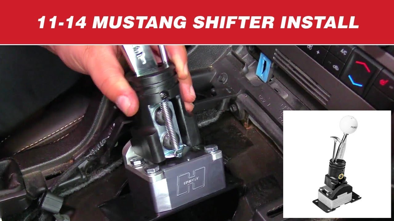 2011-14 Ford Mustangs - Install: Competition/Plus Shifter 3916039