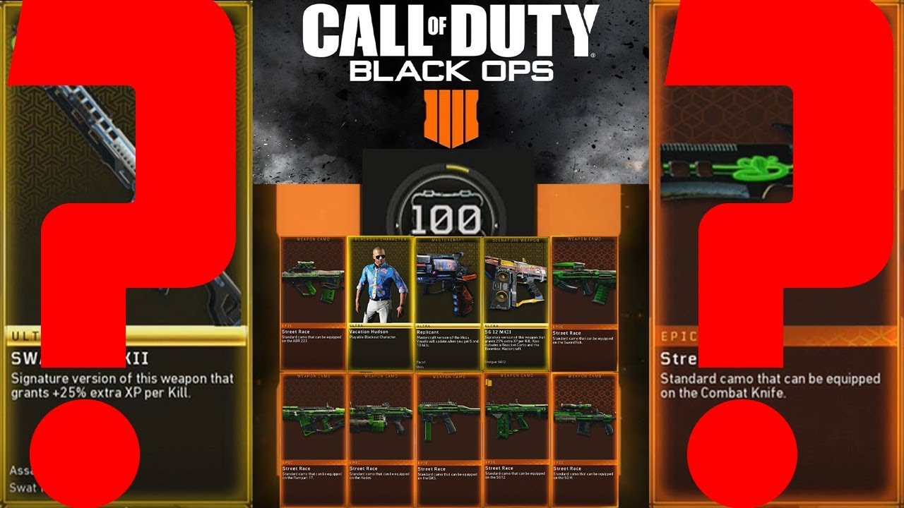 Opening 100 Reserves Crates! Black Ops 4