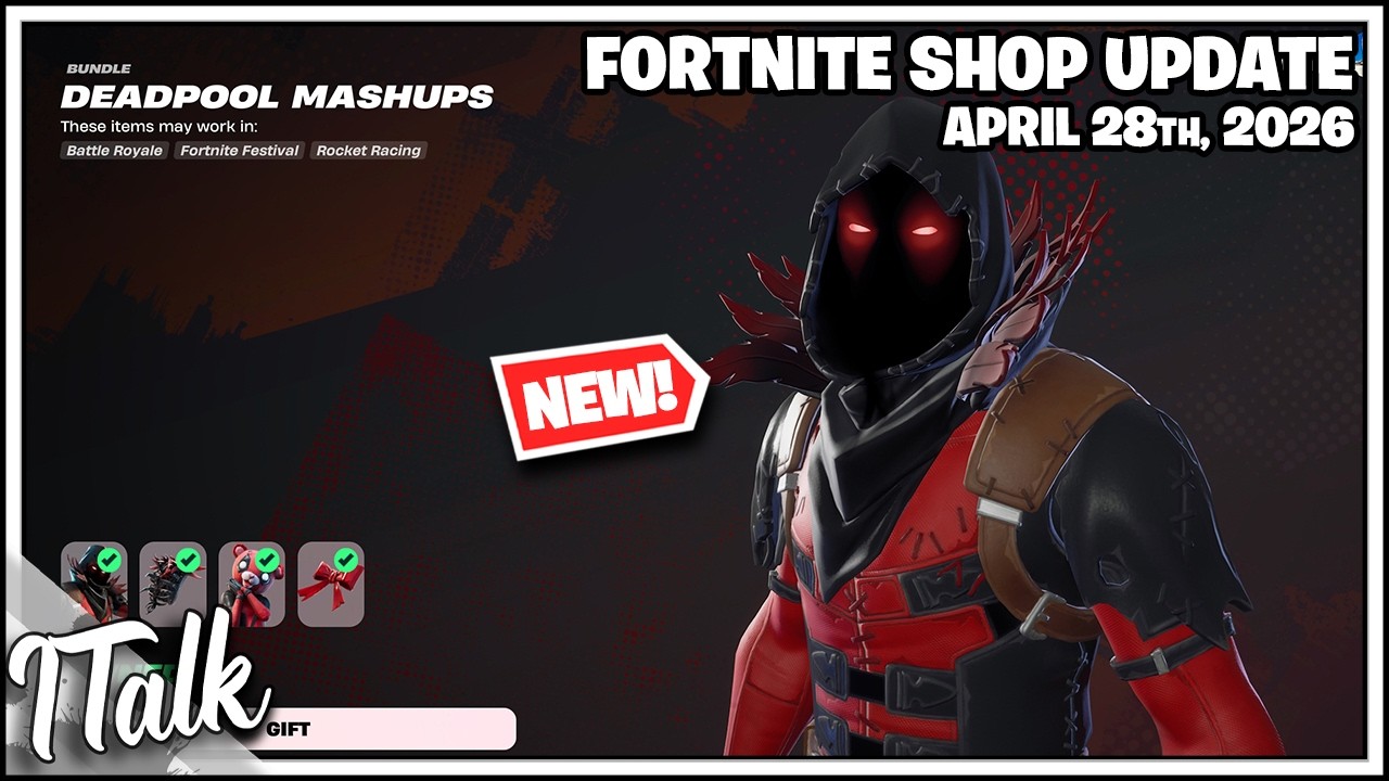 В магазине Fortnite *НОВИНКА* НАБОР ДЛЯ ШКАФЧИКА + КОМПЛЕКТАЦИЯ С ДЭДПУЛОМ! [28 апреля 2026 г.] (...