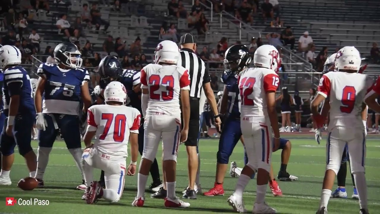 🏈 8th Del Valle Middle School vs Bel Air MS Football Game Fall 2024