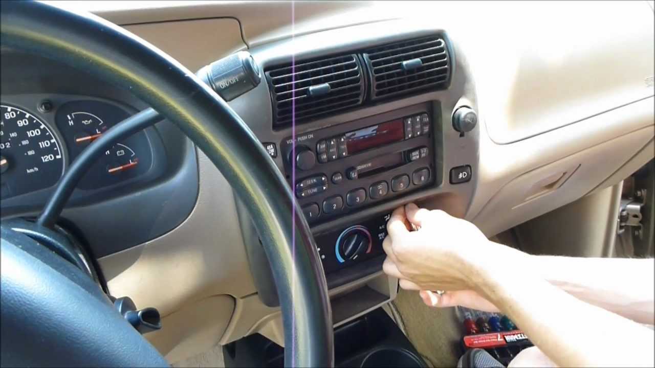 How to Remove and Replace the Radio in a Ford and Mazda