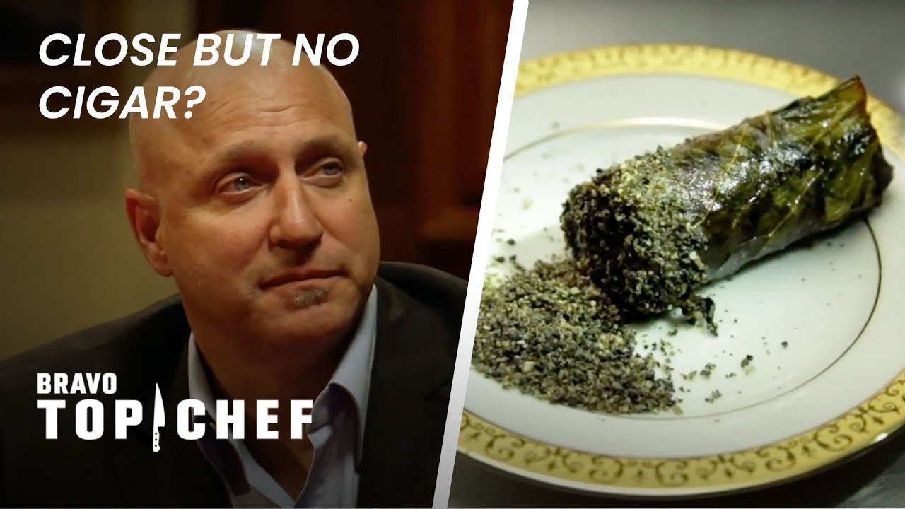 Judges Deliver Verdict On Novel Cigar Dish | Top Chef: Texas