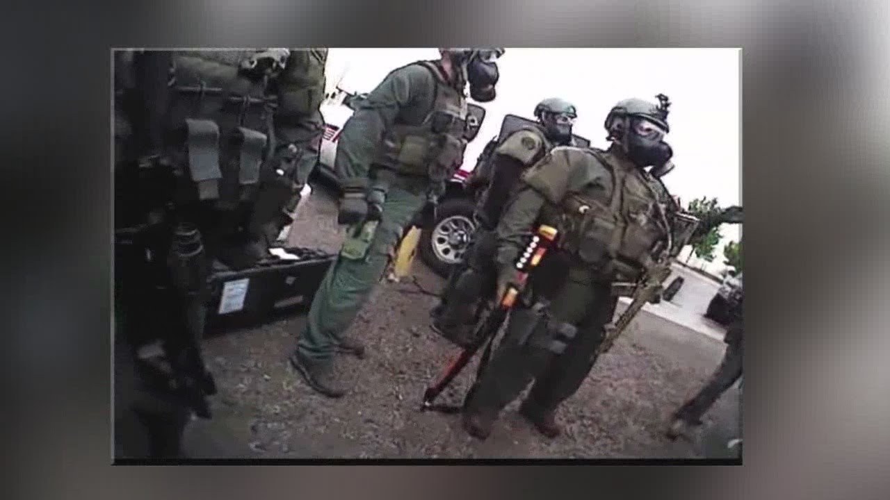 Albuquerque Police video shows 8-hour SWAT standoff