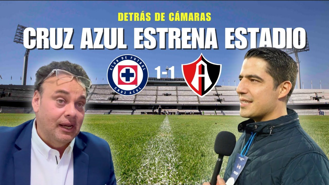 ASÍ ES en la NUEVA CASA de CRUZ AZUL y esto PIENSA su AFICIÓN 🏟️ | Detrás de cámaras | Andrés Vaca