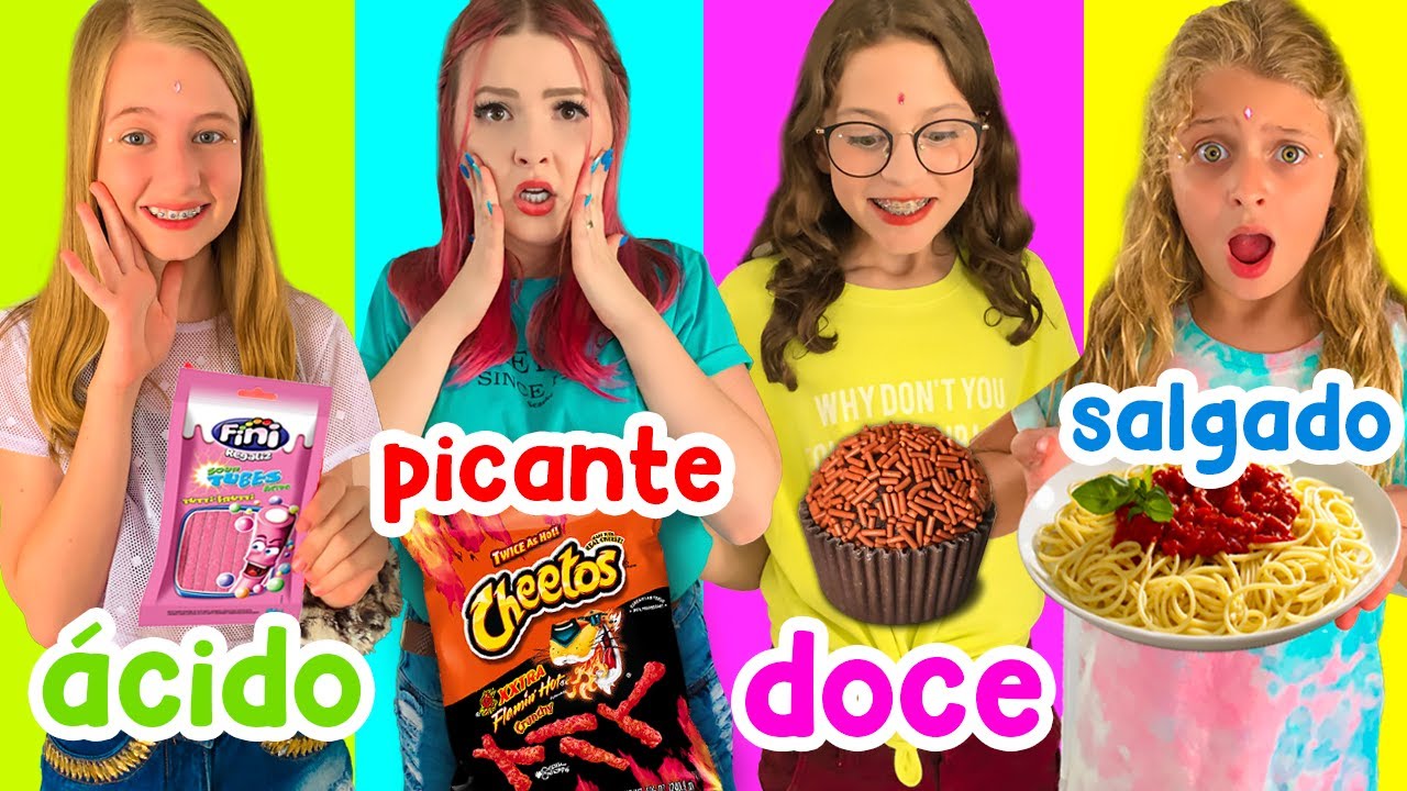 24 horas comendo comidas de UM S&Oacute; SABOR 😋 &lsaquo; Morgana Santana &rsaquo;