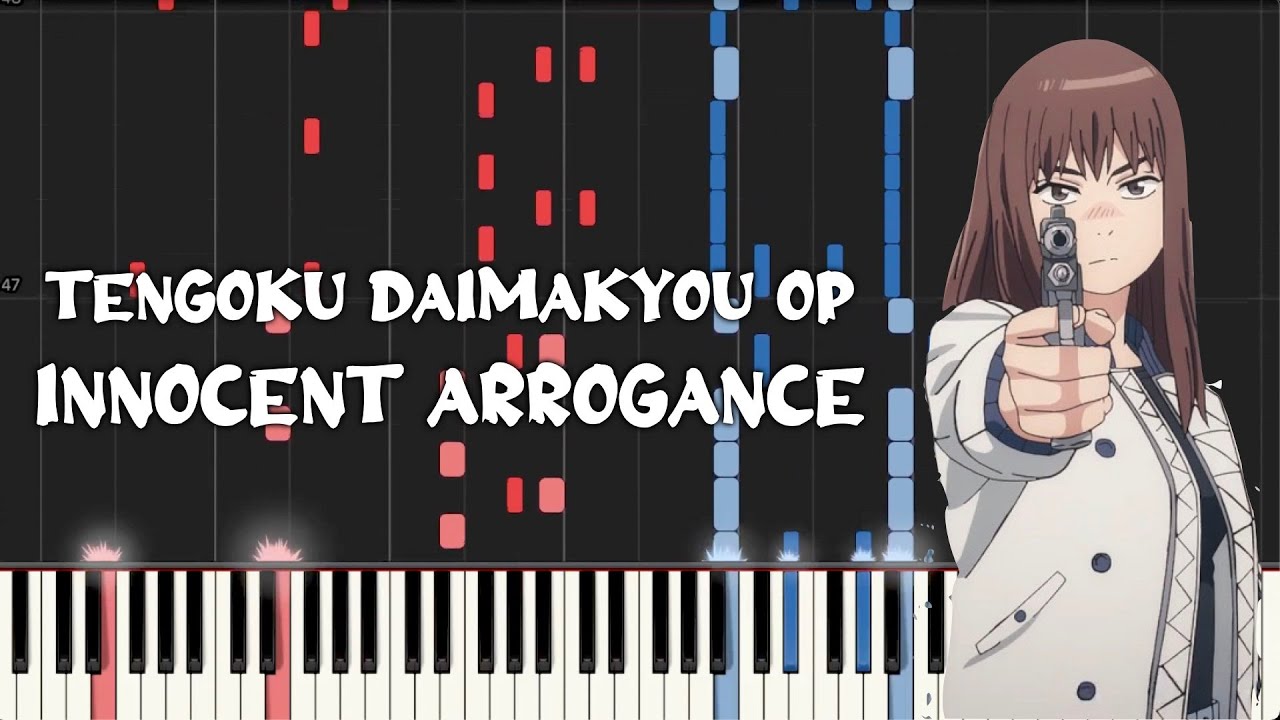 Tengoku Daimakyou (Heavenly Delusion) Op - Innocent Arrogance (Piano Tutorial & Sheet Music)