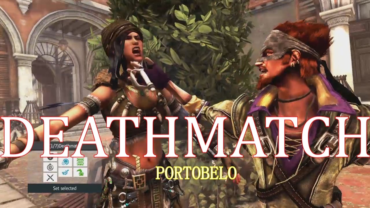 ASSASSINS CREED 4 - DEATHMATCH - PORTOBELO - LIVE COMMENTARY