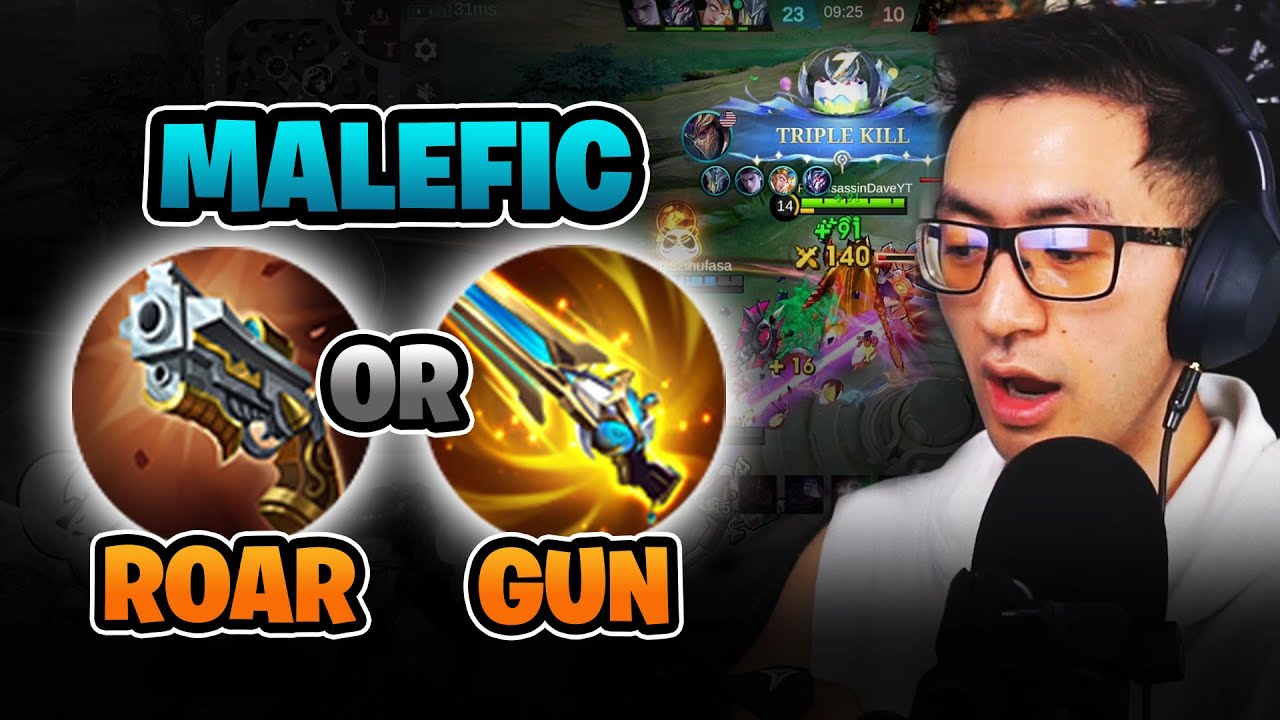Hanzo Malefic Gun vs. Malefic Roar Showdown!
